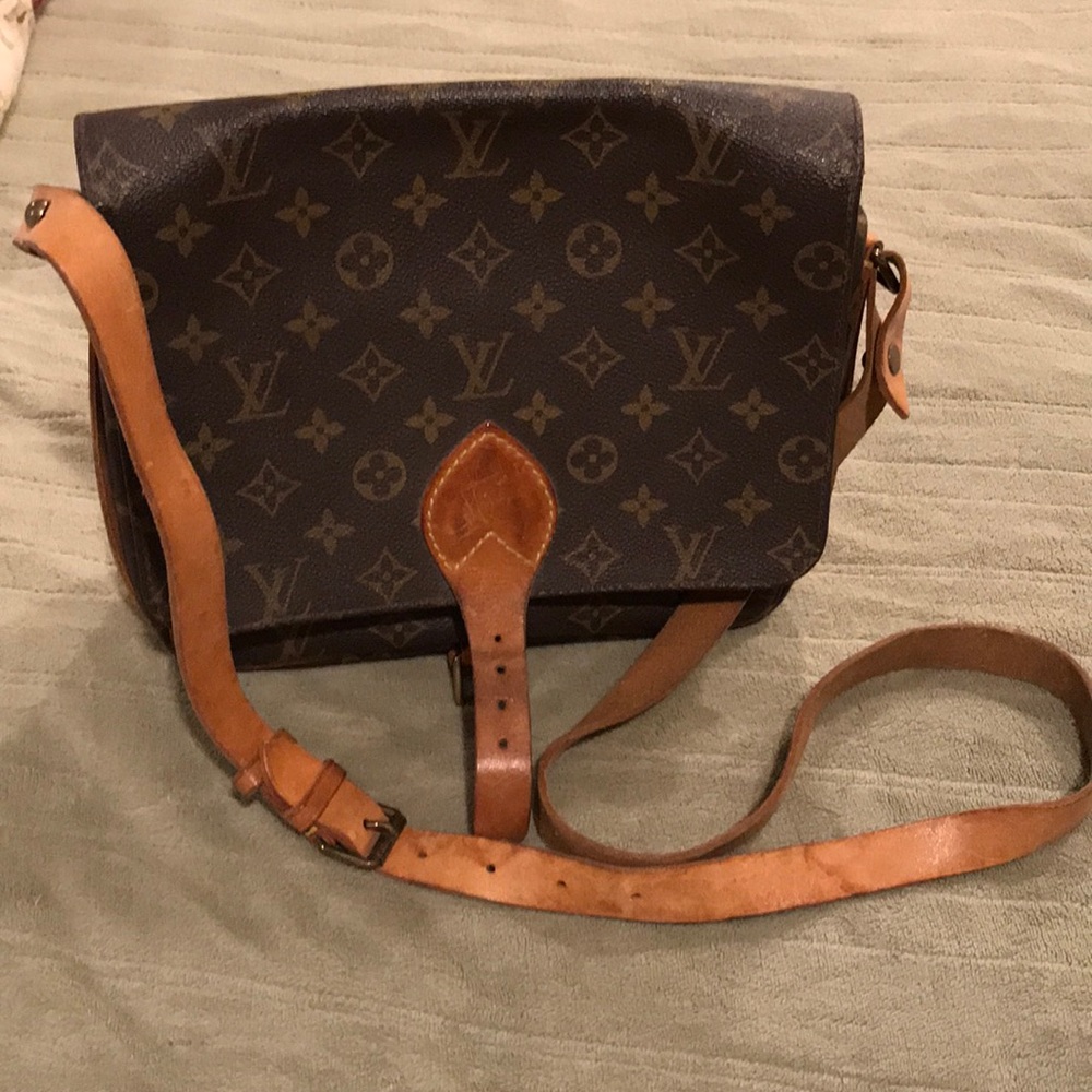 Louis Vuitton Cartouchiere Cross Body Bag